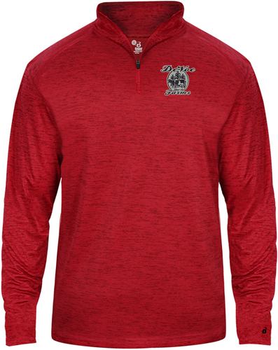 Tonal Blend 1/4-Zip Pullover with Design