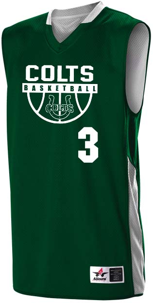 Alleson Single Ply Womens Wicking Reversible Basketball Jersey - 589RSPW