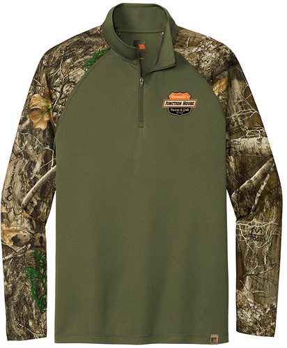 Russell Outdoors Realtree Colorblock Performance 1/4-Zip