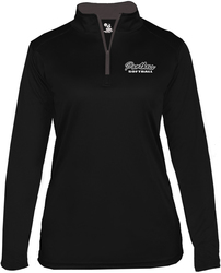 Badger Ladies B-Core Performance 1/4-Zip Pullover with Design