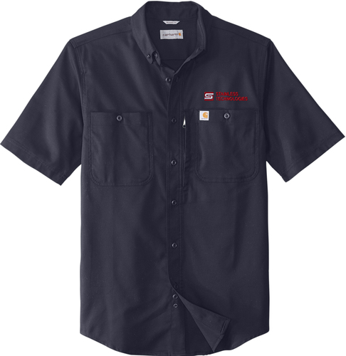 Carhartt Rugged Professional Series Industrial Work Shirt with Design